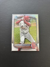 Rainiel Rodriguez 2025 Bowman Chrome Mega #BCP-200 Mojo Refractor Cardinals 1st