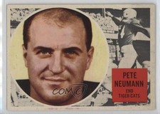 1960 Topps CFL Peter Neumann Pete Neumann #39 kk4