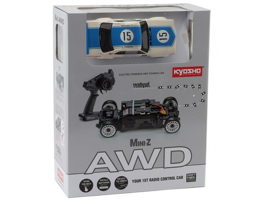 Kyosho MA-020 AWD Mini-Z ReadySet w/Nissan Skyline 2000GT-R Body (Blue) - Picture 6 of 6