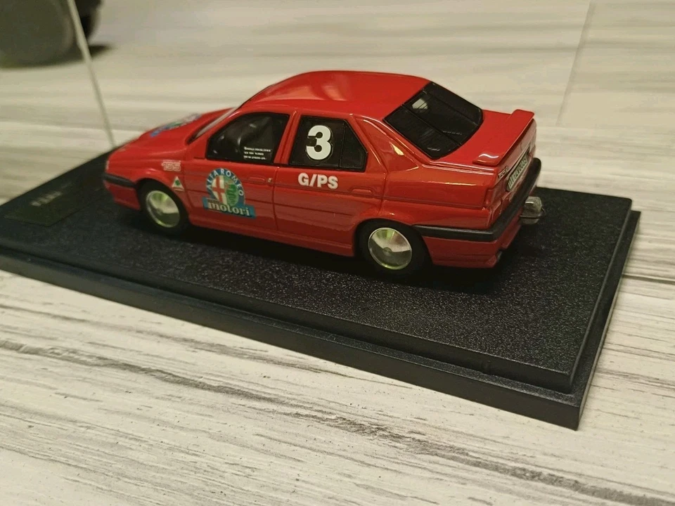 Alfa Romeo 155 Q4 S2000 Roadster Scala 1:43 Modellino Auto - BUILDING KIT - Immagine 2 di 4