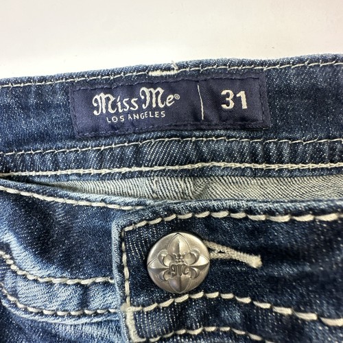 Stivali donna Miss Me jeans vita media curvy blu sbiadito taglia 31 #0765 - Foto 11 di 20