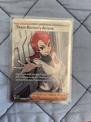 Team Rocket s Ariana 224/182 Full Art Holo Destined Rivals 