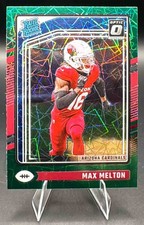 2024 Panini Donruss Optic Max Melton #277 Green Velocity Rated Rookie Cardinals
