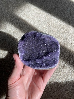 Sparkly Amethyst Freeform - Saturated Purple, Less Than 1lbs
