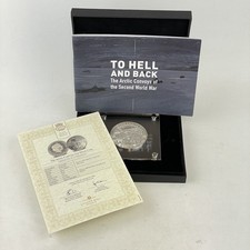 2016 Gibraltar Five Ounce 5oz Silver Proof £10 Coin The Attic Convoys 1941-1945