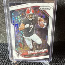 2025 Panini Prizm Bijan Robinson #96 Atlanta Falcons Disco Prizm NFL