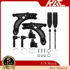 10pc Front Lower Control Arms Ball Joints Tie Rods Kit For Vw Beetle Jetta Golf 10pc Front Lower Control Arms Ball Joints Tie Rods Kit For Vw Beetle Jetta Golf