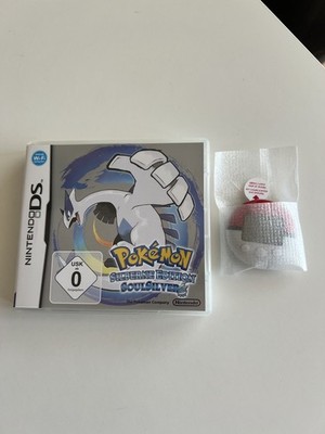 Pokémon SoulSilver Edition DE + Pokéwalker versiegelt + Anleitung