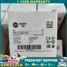NEW~ Allen Bradley   IEC 100-C23EJ10 STANDARD CONTACTOR 23 AMP 24VDC US
