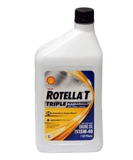 Shell Rotella T4 550019905 15W-40 Triple Protection Engine Oil, CASE OF 6