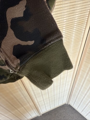 Polo Ralph Lauren Kids Boys Full Zip Woodland Camo Fleece Hoodie Green Sz 5 - Picture 8 of 11