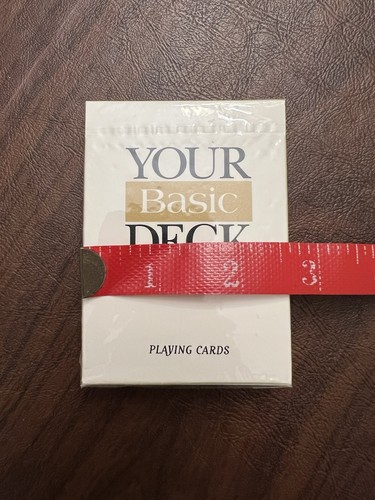 Vintage Basic Cigarettes Your Basic Deck of Playing Cards Poker Size Sealed - Bild 4 von 9