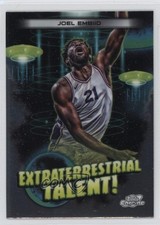 2023-24 Topps Cosmic Chrome Extraterrestrial Talent Joel Embiid #ET-14 1b8h