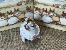 Wee Forest Folk M-274 Easter Egg mobile (retired) Girl (pink)