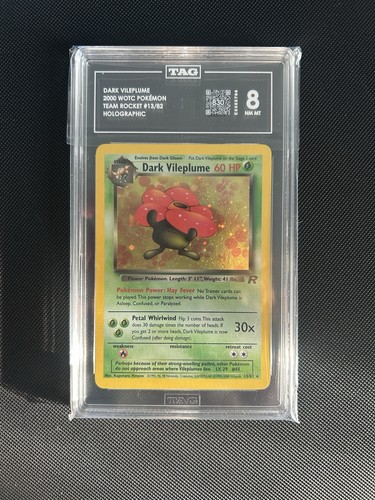Dark Vileplume (Unlimited) graded TAG 8 for sale on eBay