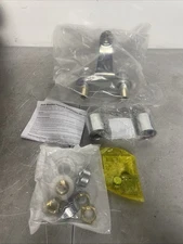 Chicago Faucets 802-VE2805-765ABCP Hot and Cold Water Metering Sink Faucet