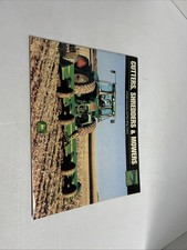 John Deere Cutters, Shredders & Mowers Brochure, 20 Page