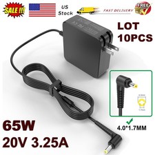 Lot 5/10/20/30/50x 65W Laptop Charger ADLX65CCGU2A AC Adapter for Lenovo IdeaPad