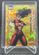 2026 Topps Chrome Marvel Comics Sapphire Spider-Woman Gold 31/50 #167