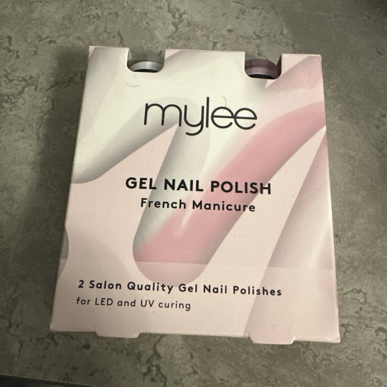 Mylee Gel Nail Polish Duo UV/LED Curing  FRENCH MANICURE 💅 💕❤️