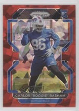2021 Panini Prizm Rookie Red Ice Carlos Basham Jr Boogie #436 1p5