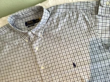Polo Ralph Lauren Performance Twill-clbdppcs Men’s Plaid Shirt Size 2XLT/2TGL 