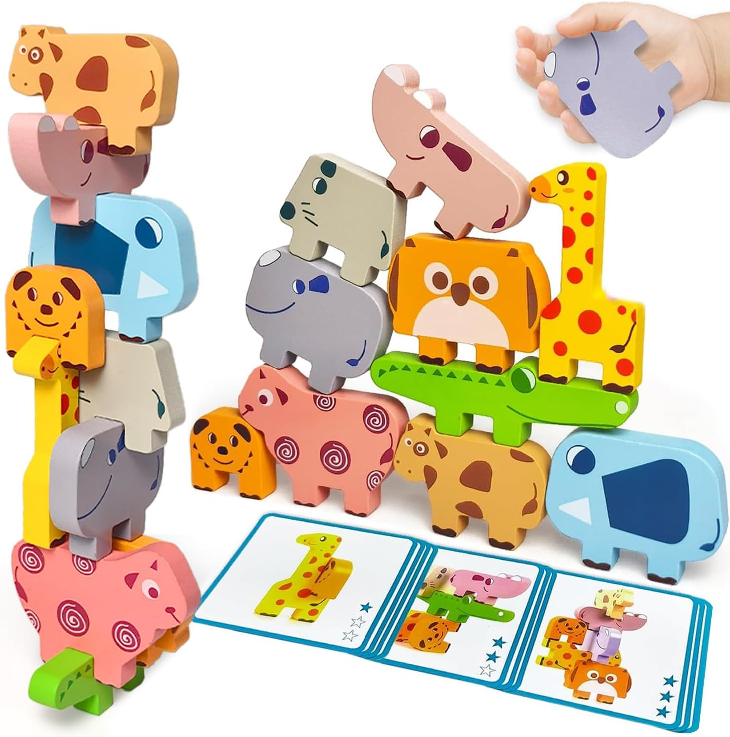 For 1 2 3 Year Old Boys Girls, Toddler Toys Age 2-4, 10 Pack Woo