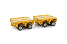 WSI Models Scheuerle Tii Premium Line; Scheuerle Inter Combi Set 2 Axle (2x) Yellow 1:50 04-2149
