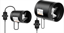 Ventilador de refuerzo iPower de 4/6/8 pulgadas soplador de ventilación de conductos de escape ven de refrigeración