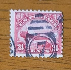 Vintage US Stamp #C6 Airmail Used - CV $27.50