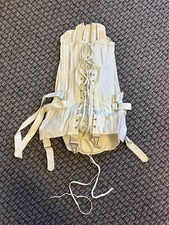 Vintage 40s Corset Lace Up Girdle Orthopedic Lingerie PinUp Heavy Compress XXS