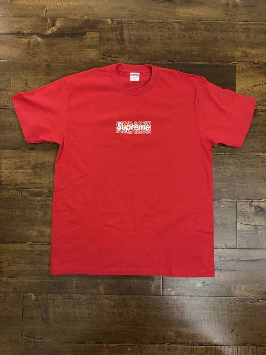 Supreme Red Box Logo In Men's T-Shirts for sale - eBay