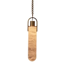 Kalco 519221 Flint 4"W LED Mini Pendant - Winter Brass