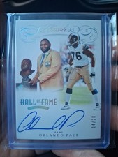 2019 Panini Flawless Football Hall Of Fame Autograph #HOF-OP Orlando Pace #14/20