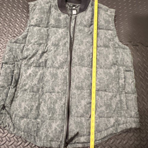 Adidas Para Hombre Verde Camuflaje Puffer Cremallera Talla XL Golf Excelente Estado Deportes - Imagen 6 de 10