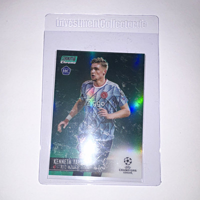 Topps Stadium Club Chrome 2020-21 UCL Kenneth Taylor Ajax RC #99 86/99