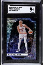 Elena Delle Donne 2024 Panini Prizm WNBA SP Mojo Prizm /25 #7 Mystics SGC 9