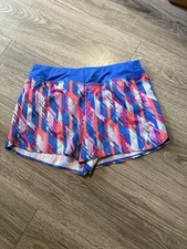 Girls Athletic L 10/12 Shorts With Liner