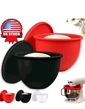 Mixaid Silicone Liners for Kitchenaid Tilt-Head 5 Qt Mixers Attachments Bowls US