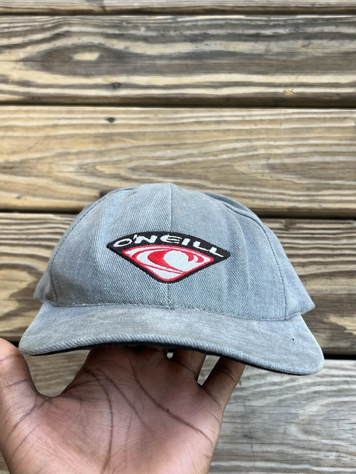 Sombrero de Colección O’Neill Snapback Hecho en EE. UU. Logo Azul Mezcla de Lana Años 80/90 Surf Raro Foto 2 de 4