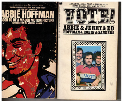 LOT 2 Abbie Hoffman, plus Jerry Rubin, Ed Sanders, PBs