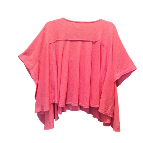 SAVANNA JANE Häkel Granny Square Poncho Top S-M Baumwollmischung Crop Pnk NEU LESEN - Bild 2 von 11