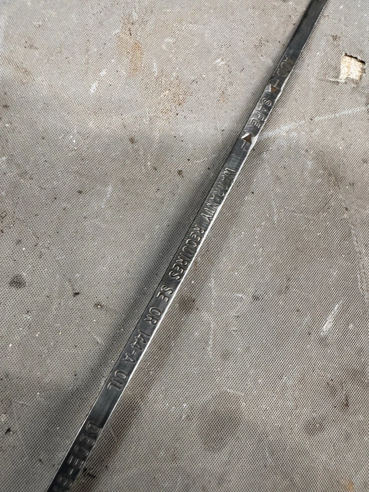 Varilla de medición de aceite de motor Ford Mustang Monarch Torino Cougar 1976-1979 351 W F100 302 Foto 4 de 4