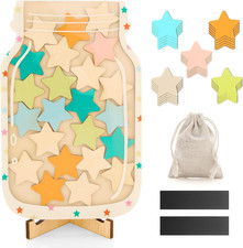 Magnetic Star Jar Reward System for Kids - Classroom  Home Behavior Chart with