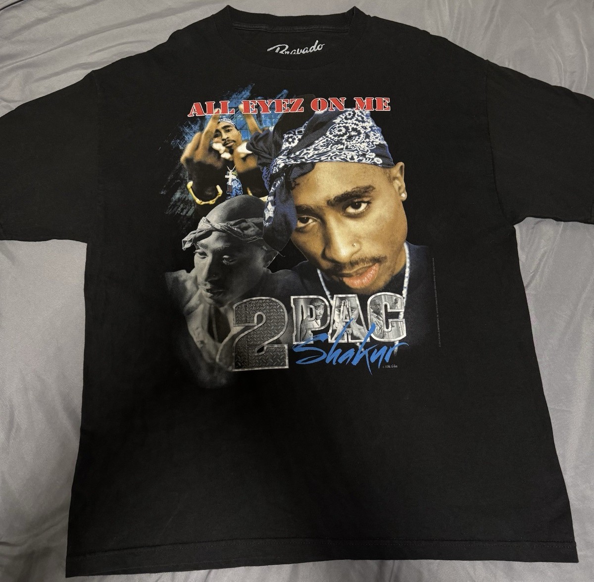 2pac All Eyez On Me Tシャツ XLサイズ 2Pac Tupac Shakur “All Eyez On Me” Graphic T-Shirt Black Size XL