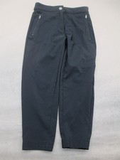 Columbia Size S 7/8 Kids Blk Zips Pockets Hiking Outdoor Activewear Pants 953