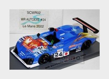 1:43 Spark Wr Mazda Autoexe #24 24H Le Mans 2002 Y.Terada Downing Fergus SCWR02