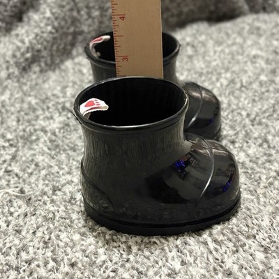 Build-A-Bear Workshop Black Rain Boots Santa Boots Replacement Accessory