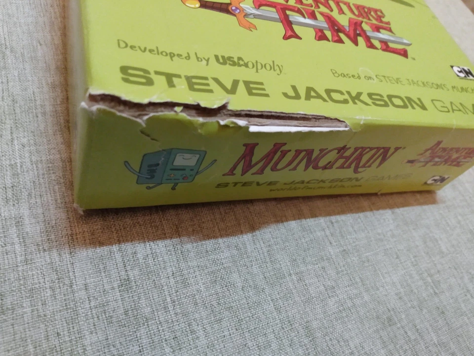 [Ver Notas/Fotos] Steve Jackson USAopoly 2014 Munchkin Adventure Time Juego de Cartas Foto 4 de 4