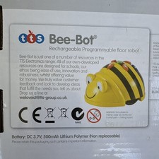 TTS Bee-Bot Rechargeable Programmable Floor Robot Electronic Learning Toy